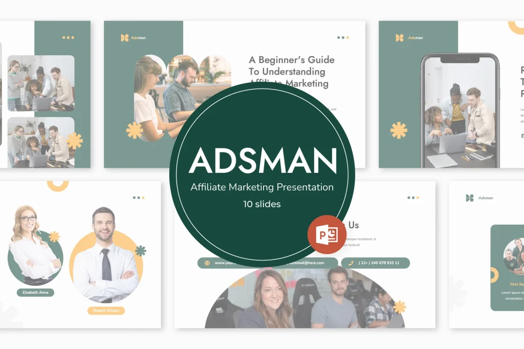 Tải slide powerpoint Adsman affiliate marketing powerpoint 2023