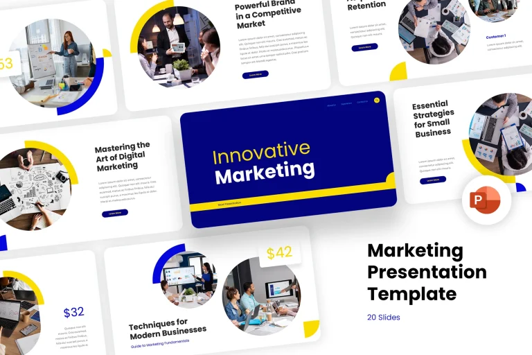 File powerpoint Innovative Marketing 2025